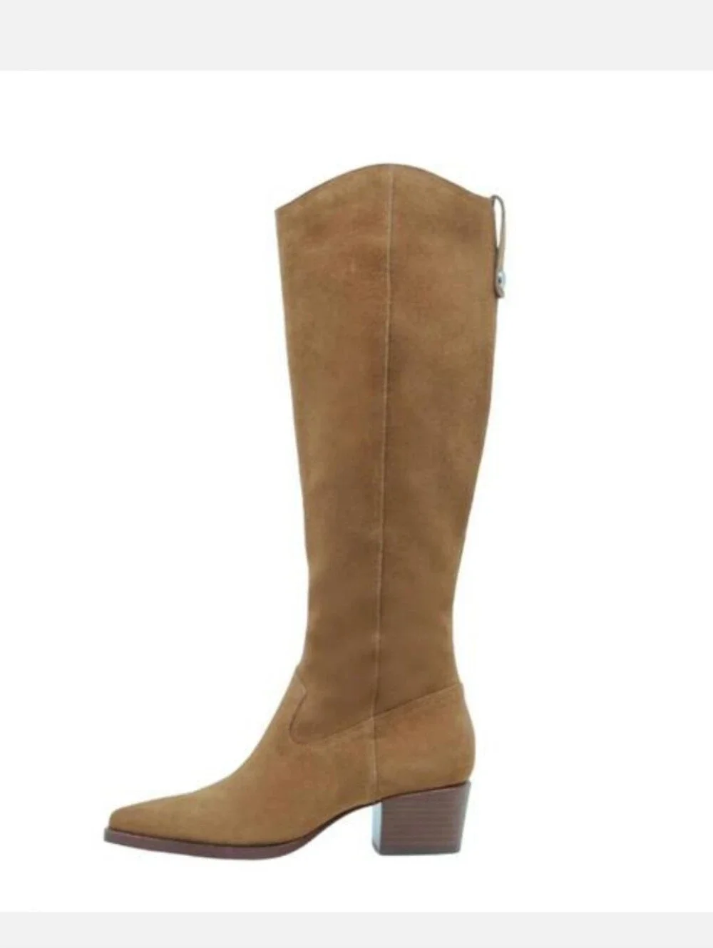 Dolce Vita Virona H2O Brown Suede Tall Wide Calf Boot